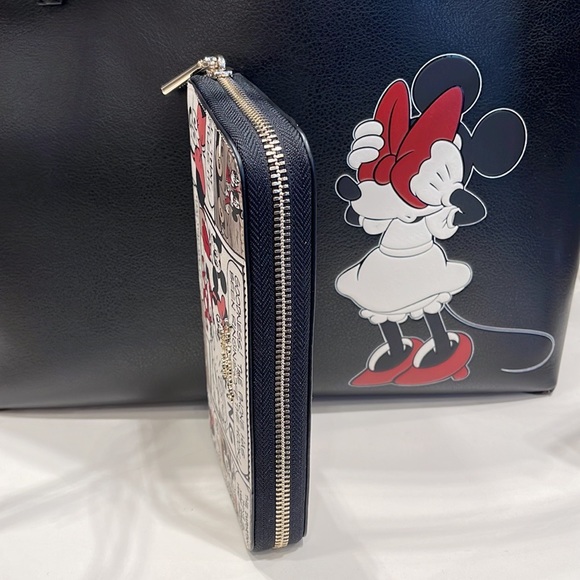 Kate Spade Disney X Kate Spade New York Mickey Mouse Large Continental Wallet - Picture 3 of 16